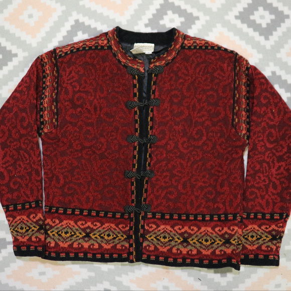 Coldwater Creek Sweaters - VTG COLDWATER CREEK Icelandic Design Sweater